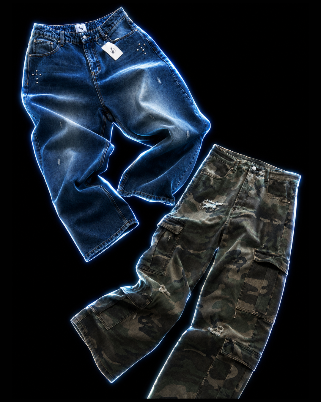 BUNDLE - DENIM + Cargo